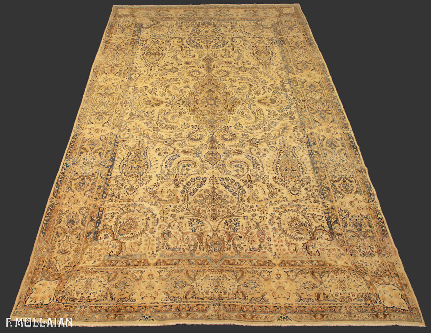 Antique Persian Kerman Carpet n°:55753202